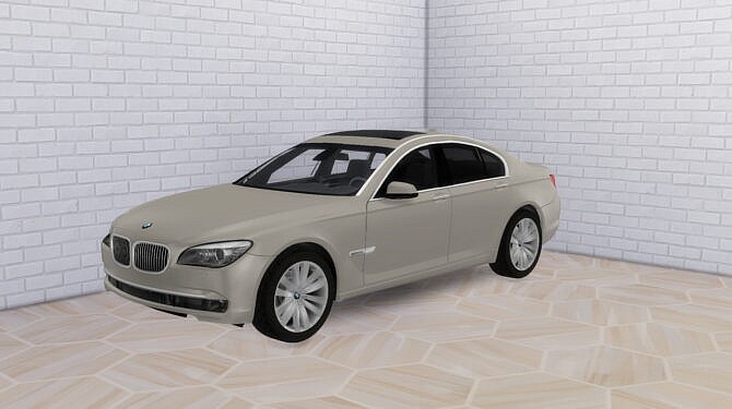 Sims 4 2010 BMW 750i at Modern Crafter CC