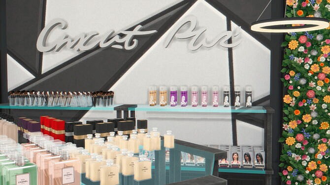 Sims 4 Cosmetics Store In Del Sol Valley at Anna Frost