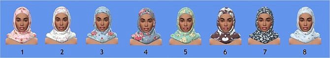Sims 4 BG HEAD SCARF at Sims4Sue