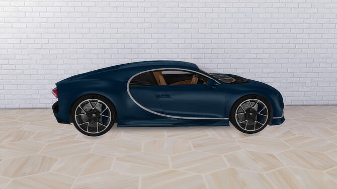 Sims 4 2017 Bugatti Chiron at Modern Crafter CC