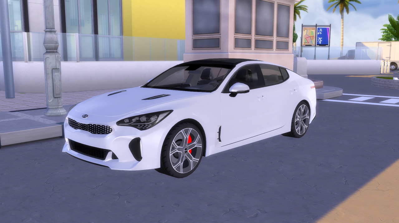 2018 Kia Stinger GT at LorySims » Sims 4 Updates