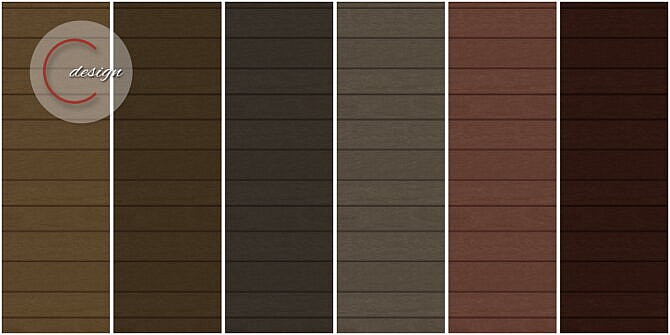 Sims 4 VEOX Wood Boards (siding) at Cross Design