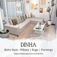 Boho Style: Pillows | Rugs | Paintings