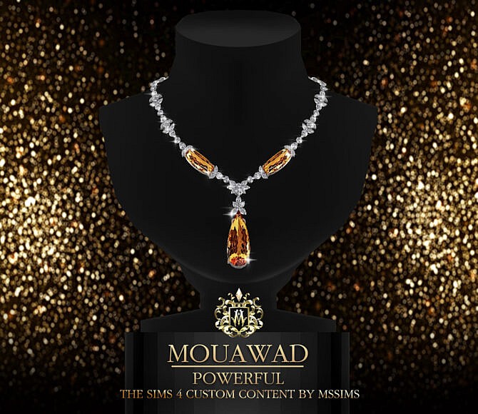 Sims 4 POWERFUL JEWELRY SET at MSSIMS