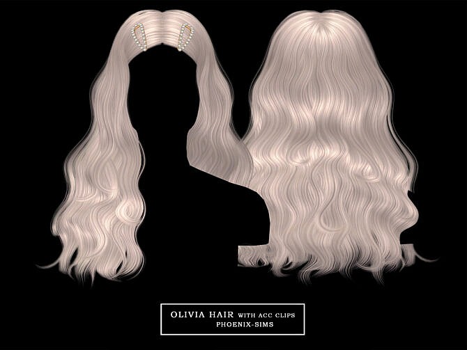 Sims 4 OLIVIA HAIR Free + 3 Hairs (P) at Phoenix Sims