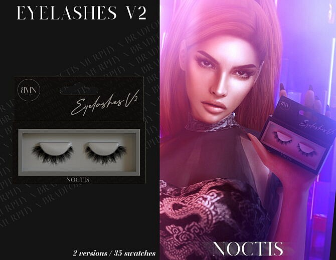 Sims 4 3D Eyelashes V2 at MURPHY