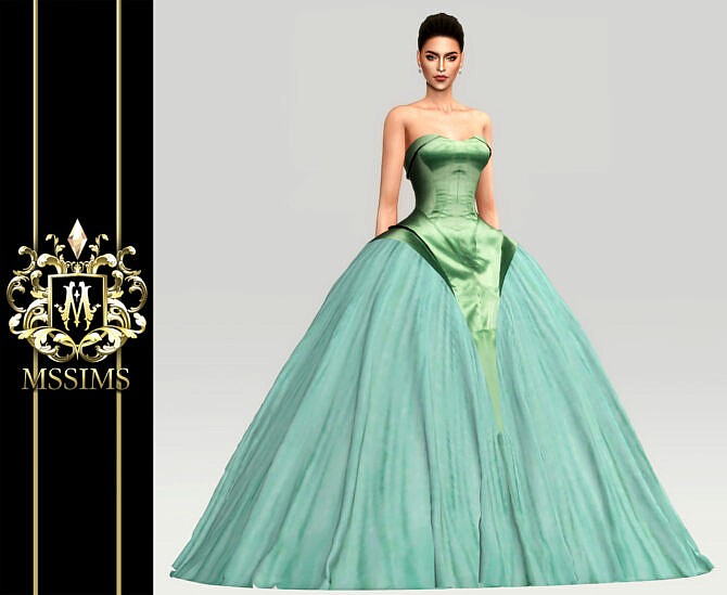Sims 4 SPRING 2013 GOWN at MSSIMS