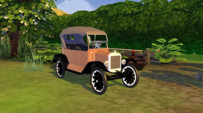 Sims 4 Ford Model T Touring at LorySims