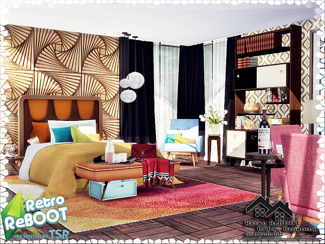 Retro Rita Bedroom By Marychabb