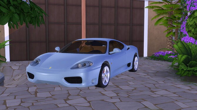 Sims 4 Ferrari 360 Modena at LorySims