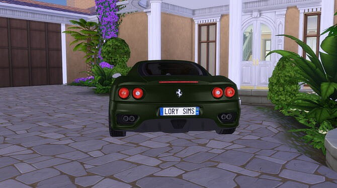 Sims 4 Ferrari 360 Modena at LorySims