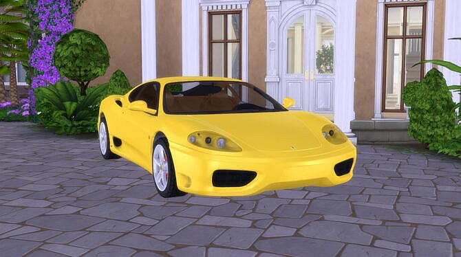 Sims 4 Ferrari 360 Modena at LorySims