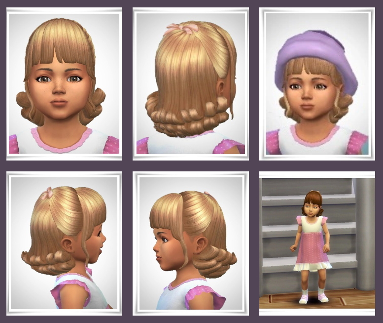 Какие новые прически Niamh Hair at Birksches Sims Blog " Sims 4 Updates