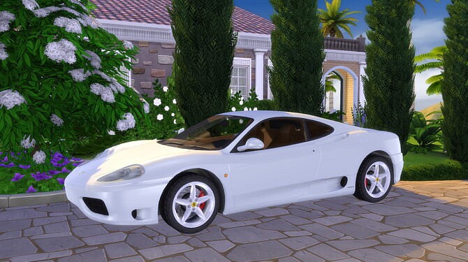 Sims 4 Ferrari 360 Modena at LorySims