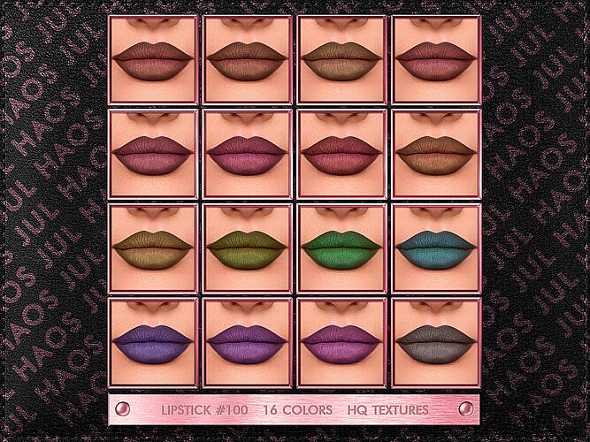 Lipstick #100 By Jul_haos