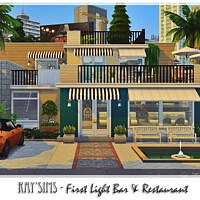 Retro First Light Bar & Restaurant By Ray_sims