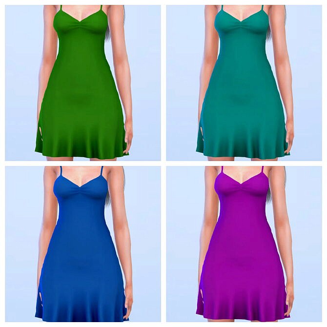 Sims 4 Roxana Dress at Katverse