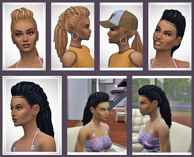 Sims 4 Janis Dreads at Birksches Sims Blog