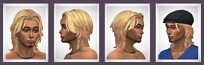 Sims 4 Rene Hair for males at Birksches Sims Blog