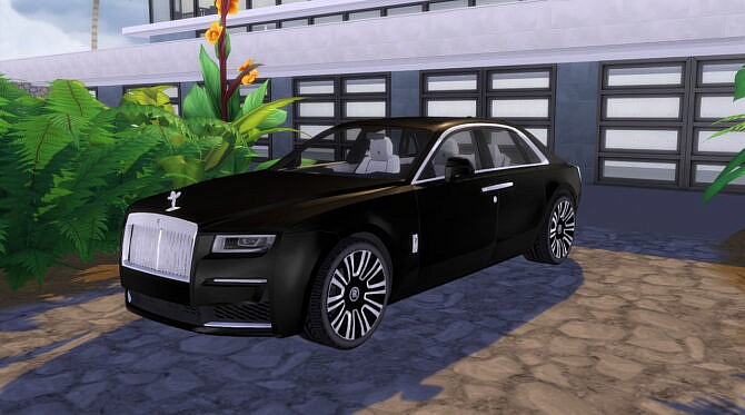 Sims 4 Rolls Royce Ghost at LorySims