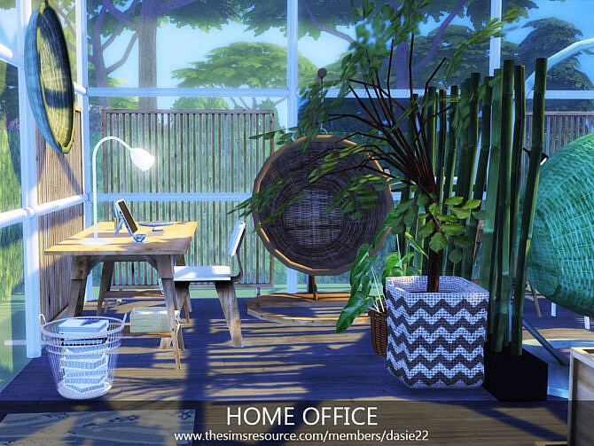 Sims 4 HOME OFFICE by dasie2 at TSR