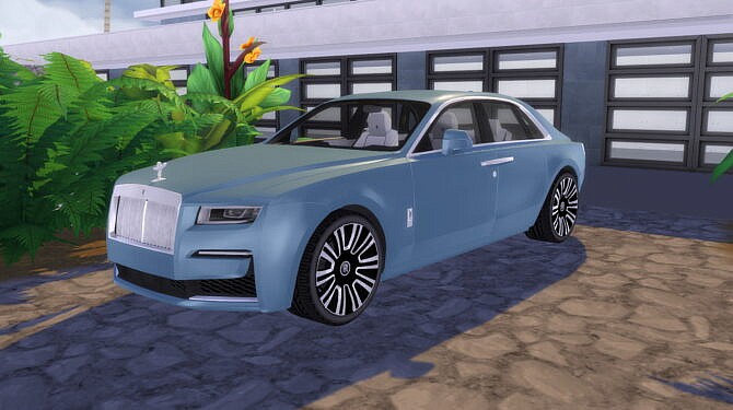 Sims 4 Rolls Royce Ghost at LorySims
