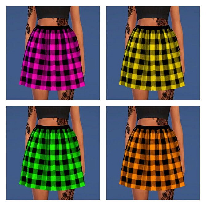 Sims 4 Ellie Skirt at Katverse