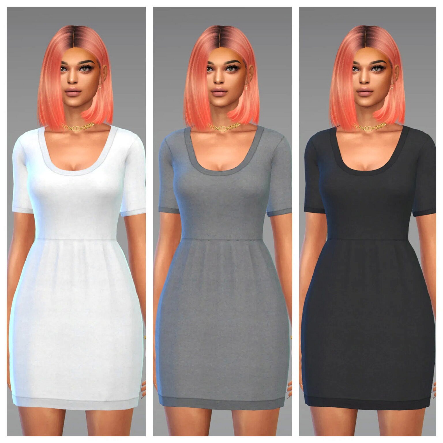 Amy Dress at Katverse » Sims 4 Updates