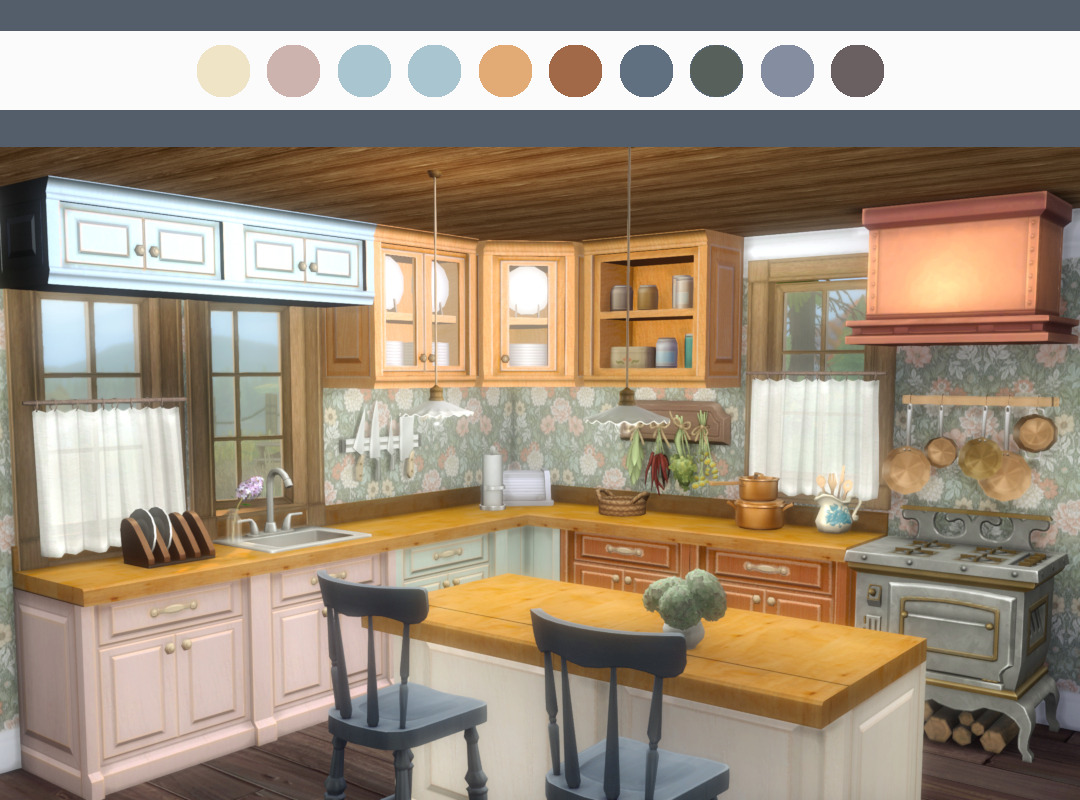 Recolors of S.cargeaux counters by pocci at Garden Breeze Sims 4 » Sims