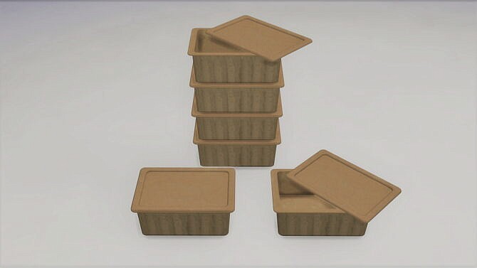 Sims 4 PAPER PULP BOX at Meinkatz Creations