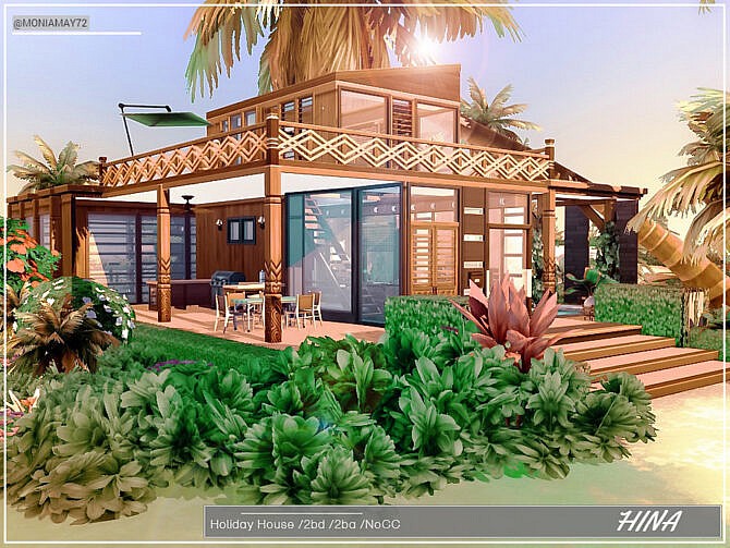 Sims 4 Hina Holiday House by Moniamay72 at TSR