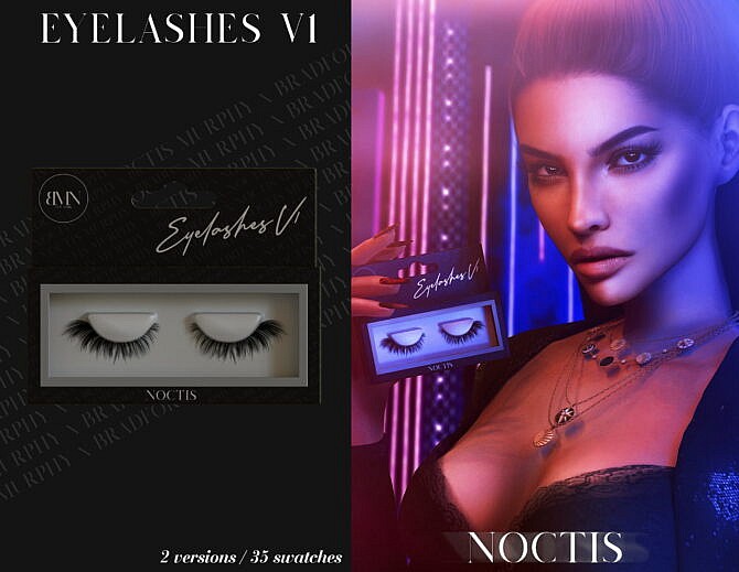 Sims 4 3D Eyelashes V1 at MURPHY