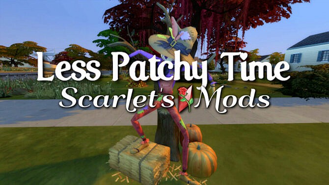 Sims 4 Scarlet’s Less Patchy Time at Caradriel