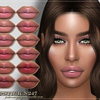 Frs Lipstick N247 By Fashionroyaltysims