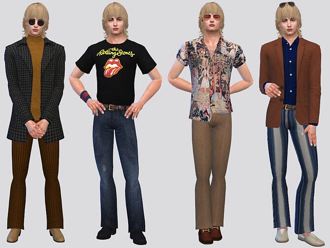 Sims 4 The Hippy Pants by McLayneSims at TSR