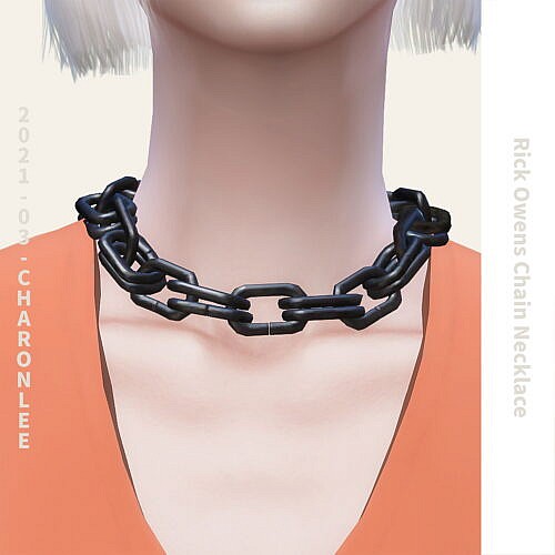 Rick Owens Chain Necklace