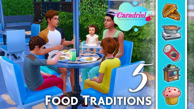 Sims 4 5 Food Holiday Traditions at Caradriel