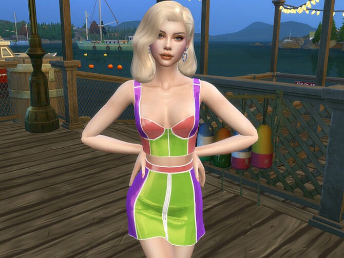 Sims 4 Retro Elizabeth Wenzel by divaka45 at TSR