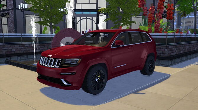 Sims 4 Jeep Grand Cherokee SRT at LorySims