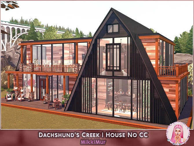 Sims 4 Dachshund’s Creek House at MikkiMur
