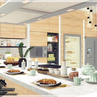 Open Gourmet Kitchen at Dinha Gamer » Sims 4 Updates