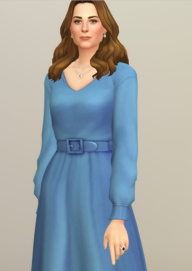 Sims 4 Duchess of Dress IX at Rusty Nail