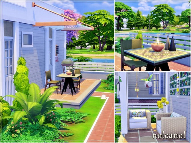 Sims 4 Little Lucy house by nolcanol at TSR