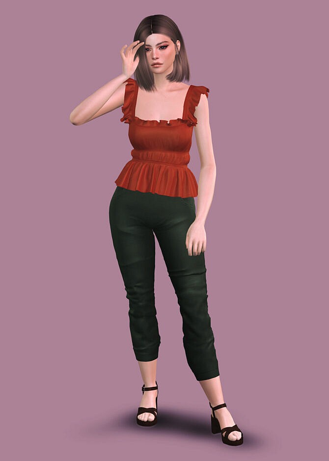 Sims 4 Clothes & Shoes March Collection 2021 at Astya96