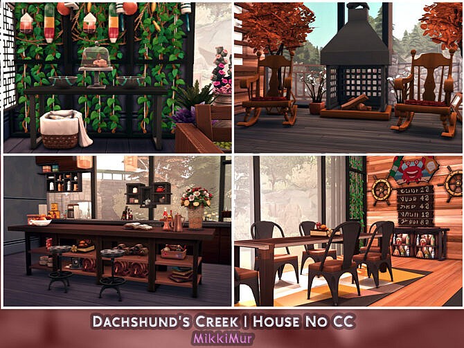 Sims 4 Dachshund’s Creek House at MikkiMur