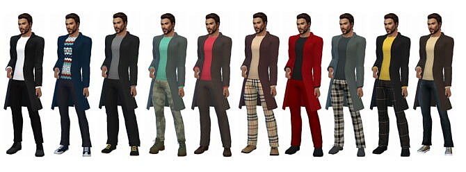 Sims 4 MAY’S LONG BLAZER at Sims4Sue