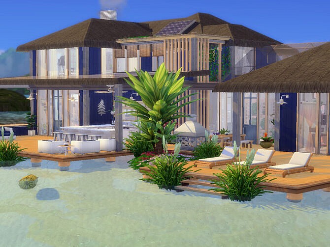 Sims 4 Coral Cove Home by LJaneP6 at TSR