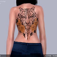Tiger Tattoo By Angissi