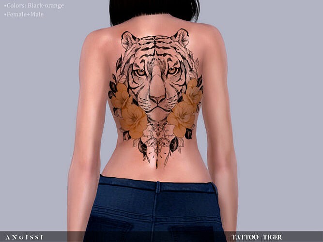 Tiger Tattoo By Angissi