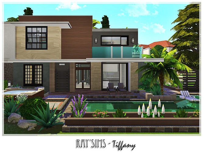 Sims 4 Tiffany house by Ray Sims at TSR